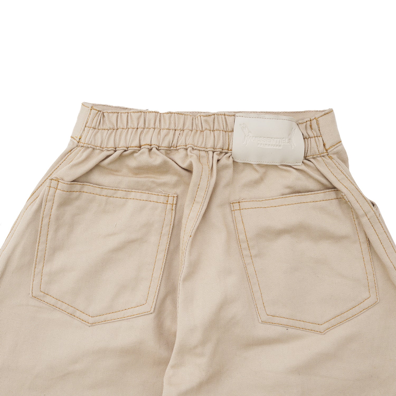 W.Essentiels Kids Cam Ref-31 Twill Cargo Balloon Pants Sand