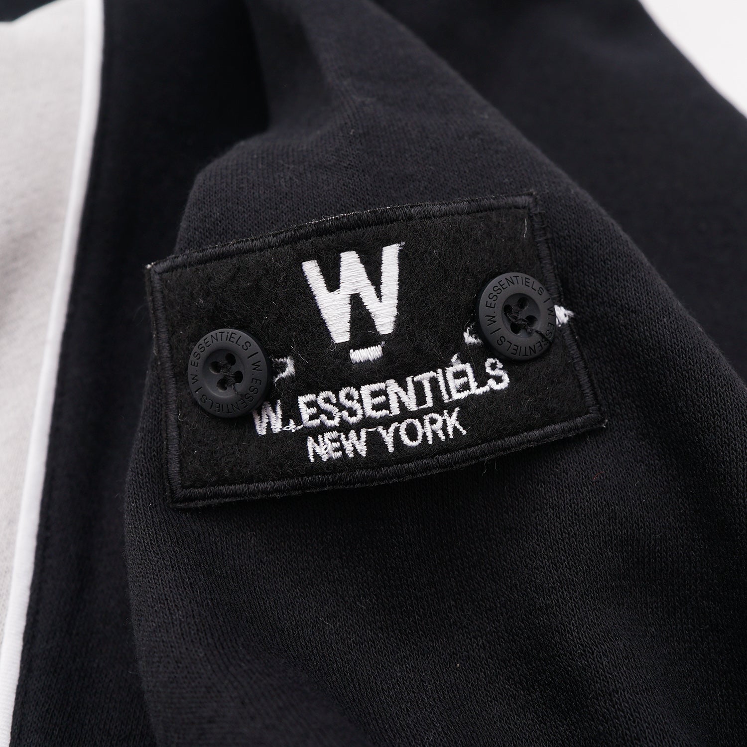 W.Essentiels Kids 9th Rue Solla Oversized Crewneck Noir Black/Asphalt