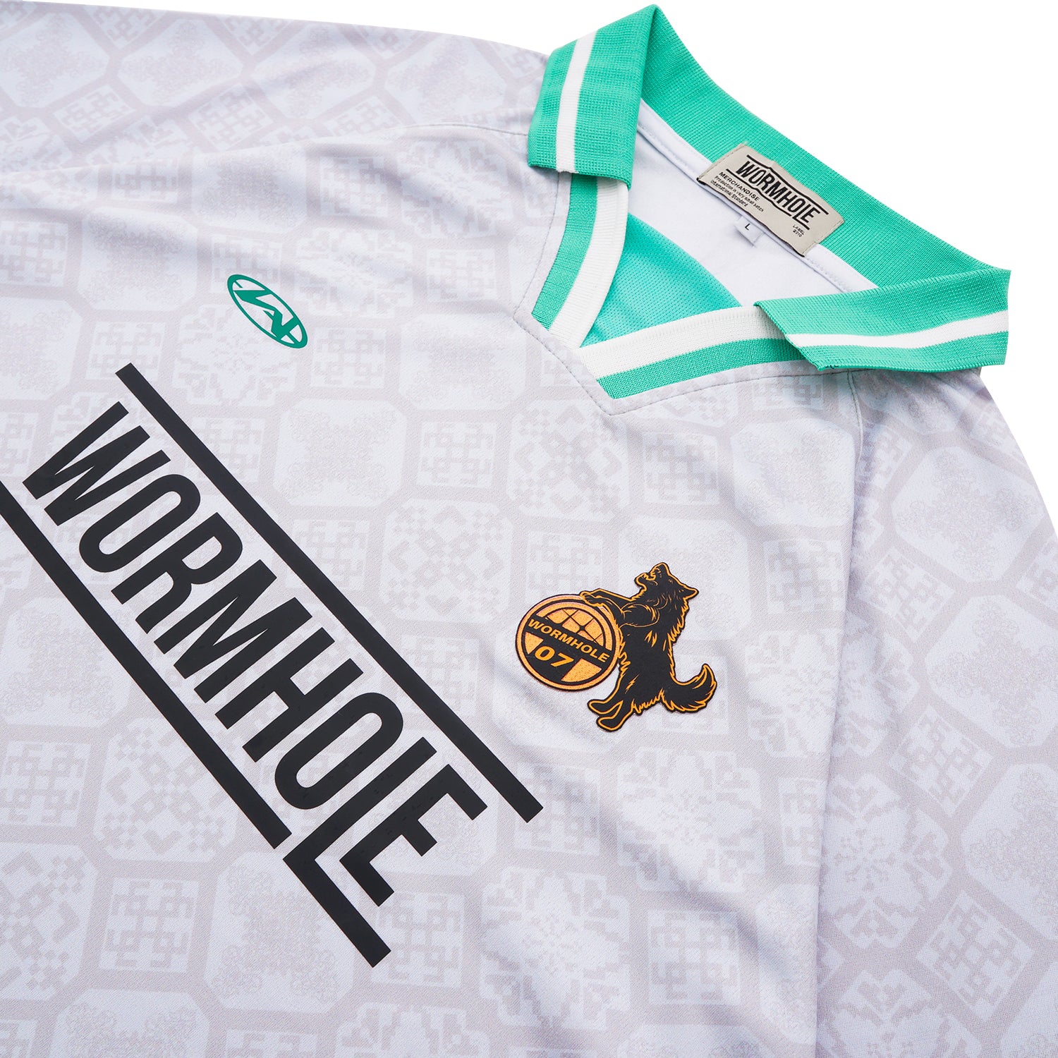 Wormhole AS Wormhole 07 Jersey – Away (White/Jade)