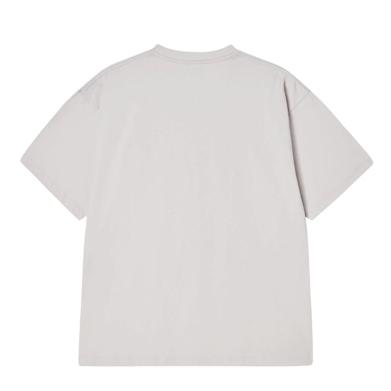 ADLV Cartoon Chincilla Short Sleeve T-Shirt Light Grey