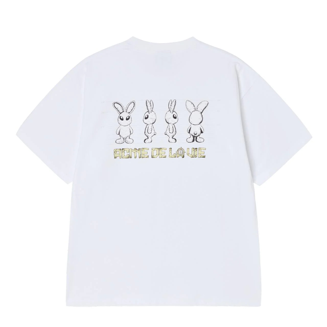 ADLV Mugshot Alien Short Sleeve T-Shirt White