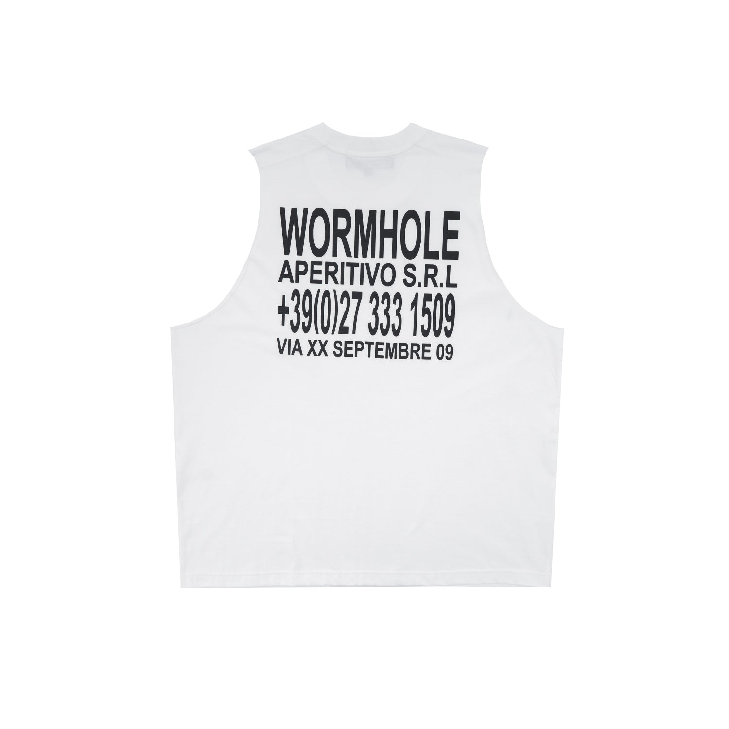 Wormhole Aperitivo Tank Top White