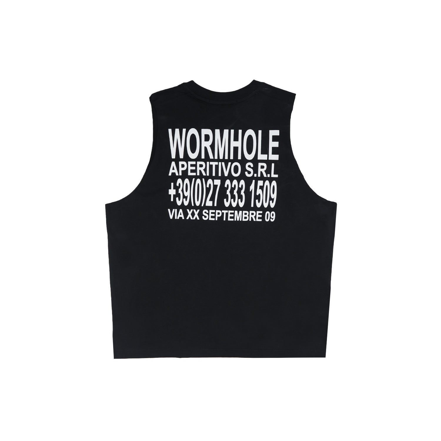 Wormhole Aperitivo Tank Top Black