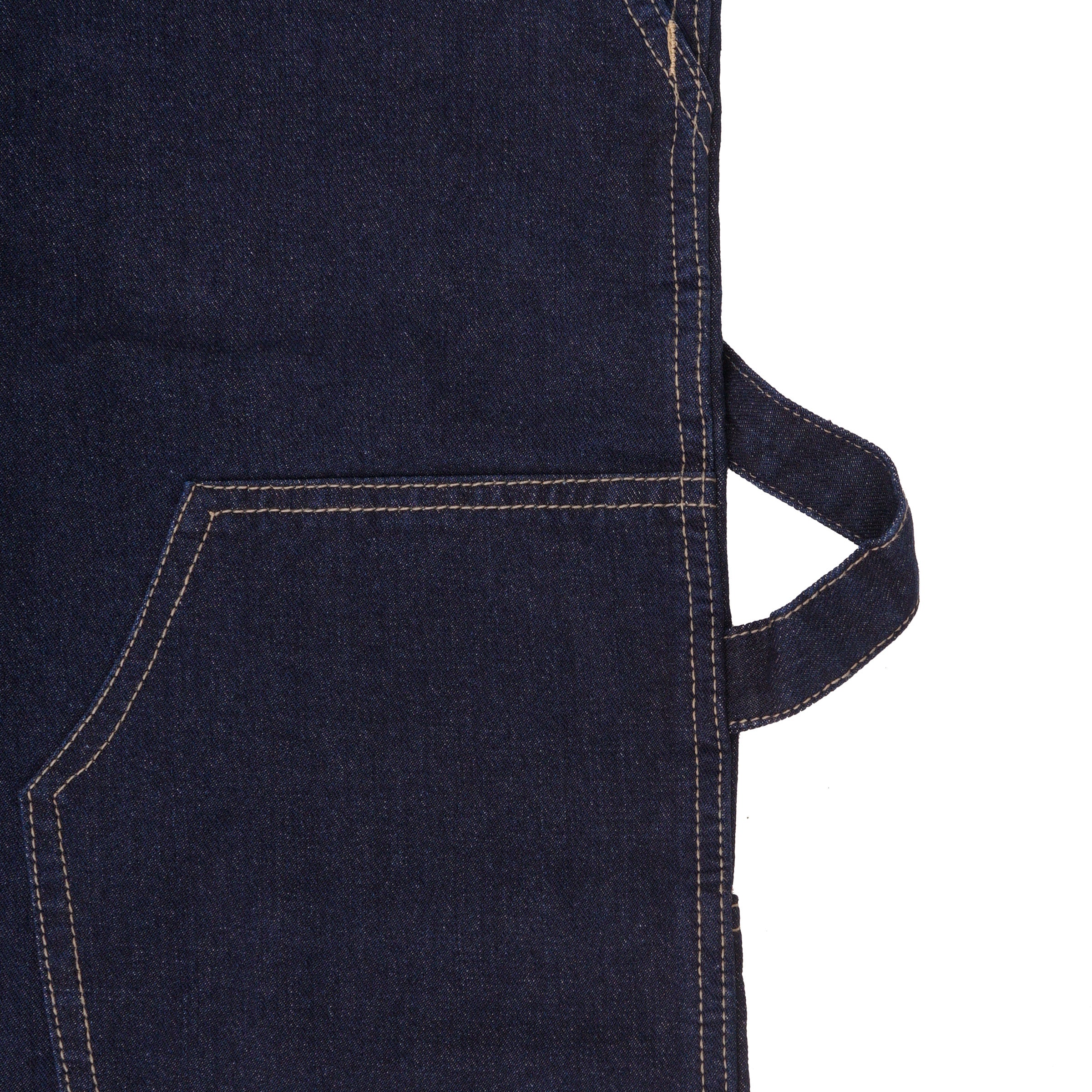 W.Essentiels Label Blue Cascade Ref-1737 Double Waist Carpenter Denim Indigo