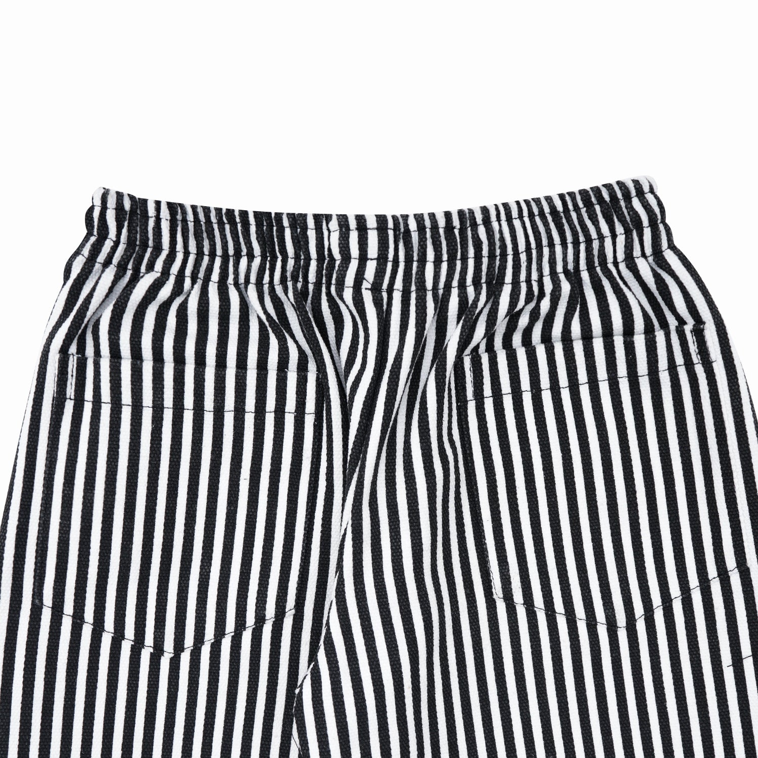 W.Essentiels Kids Kersaint Mechanic Stripped Pants Noir Black