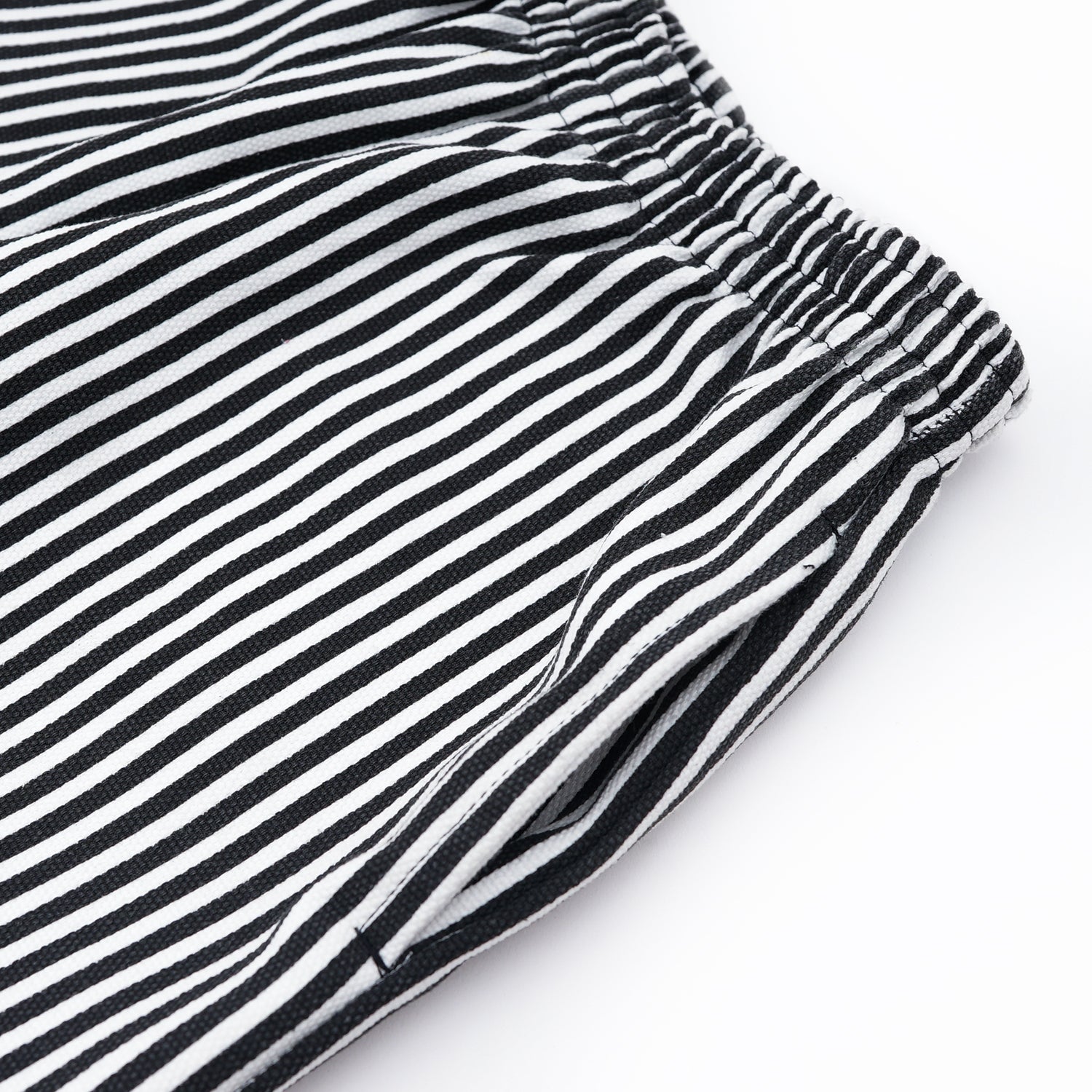 W.Essentiels Kids Kersaint Mechanic Stripped Pants Noir Black