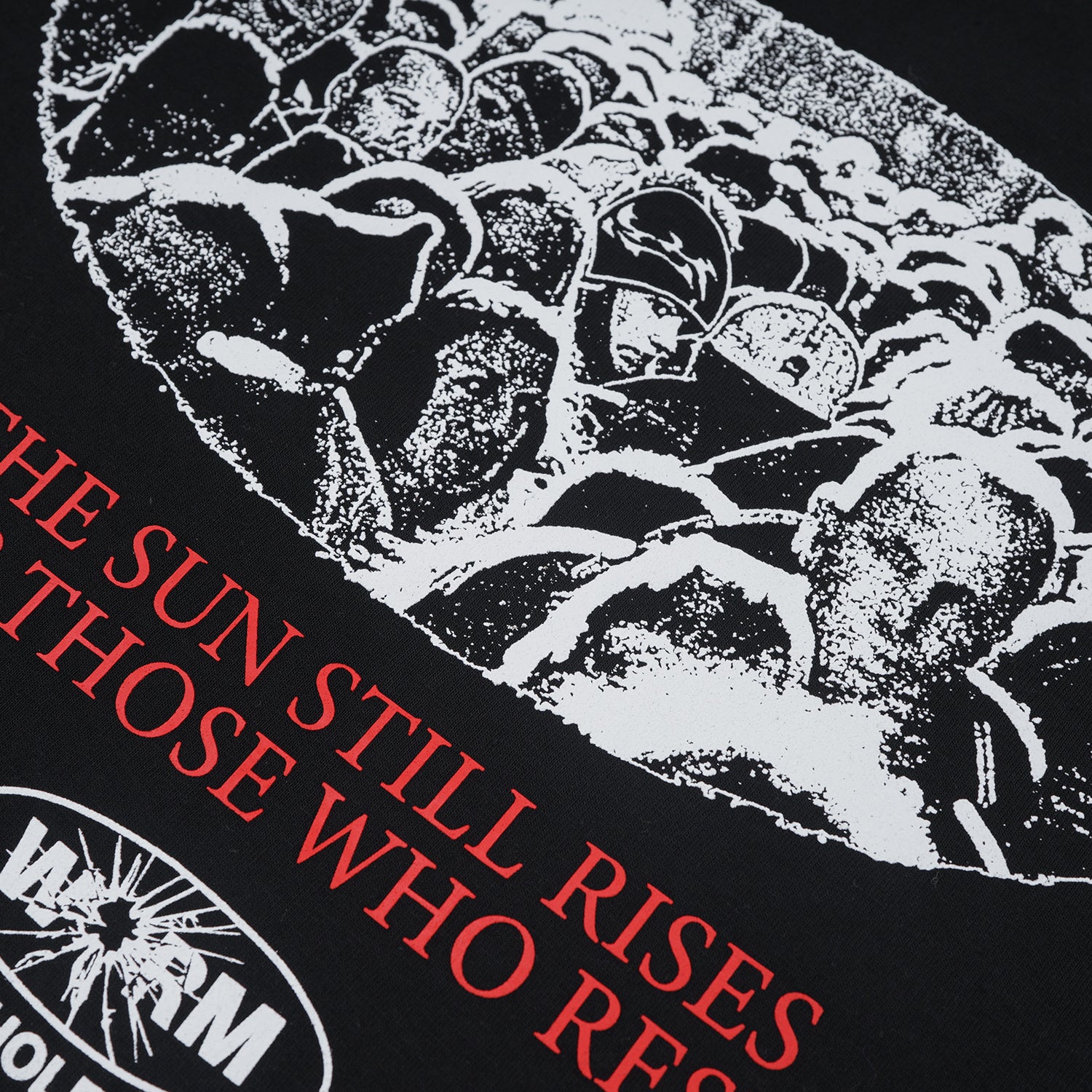 Wormhole Melt Down T-Shirt Black