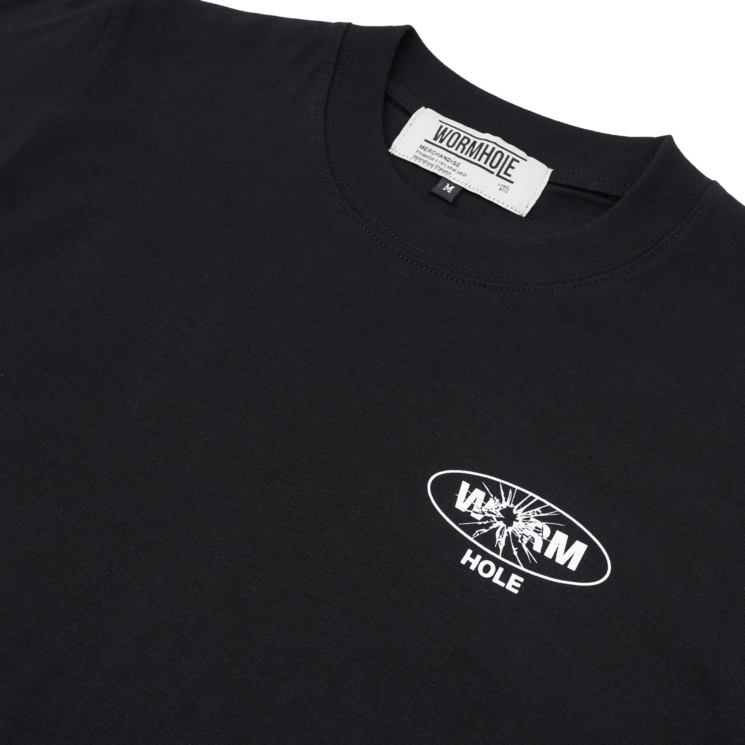Wormhole Melt Down T-Shirt Black