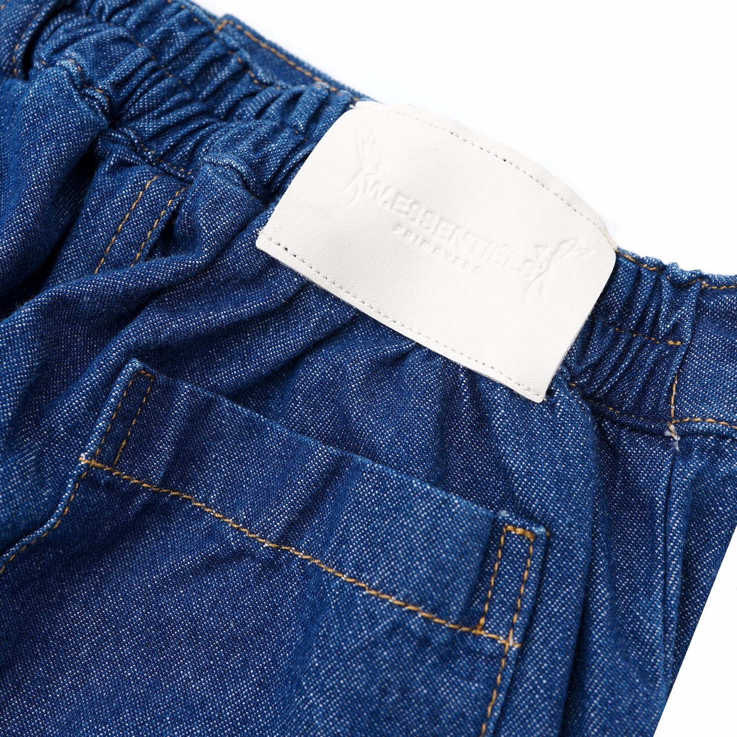 W.Essentiels Kids Mistral Straight Denim Pants Washed Indigo