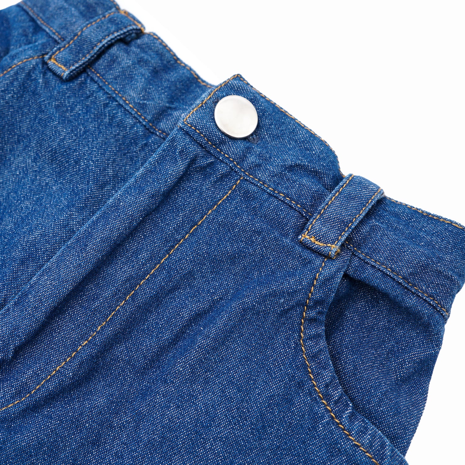 W.Essentiels Kids Mistral Straight Denim Pants Washed Indigo