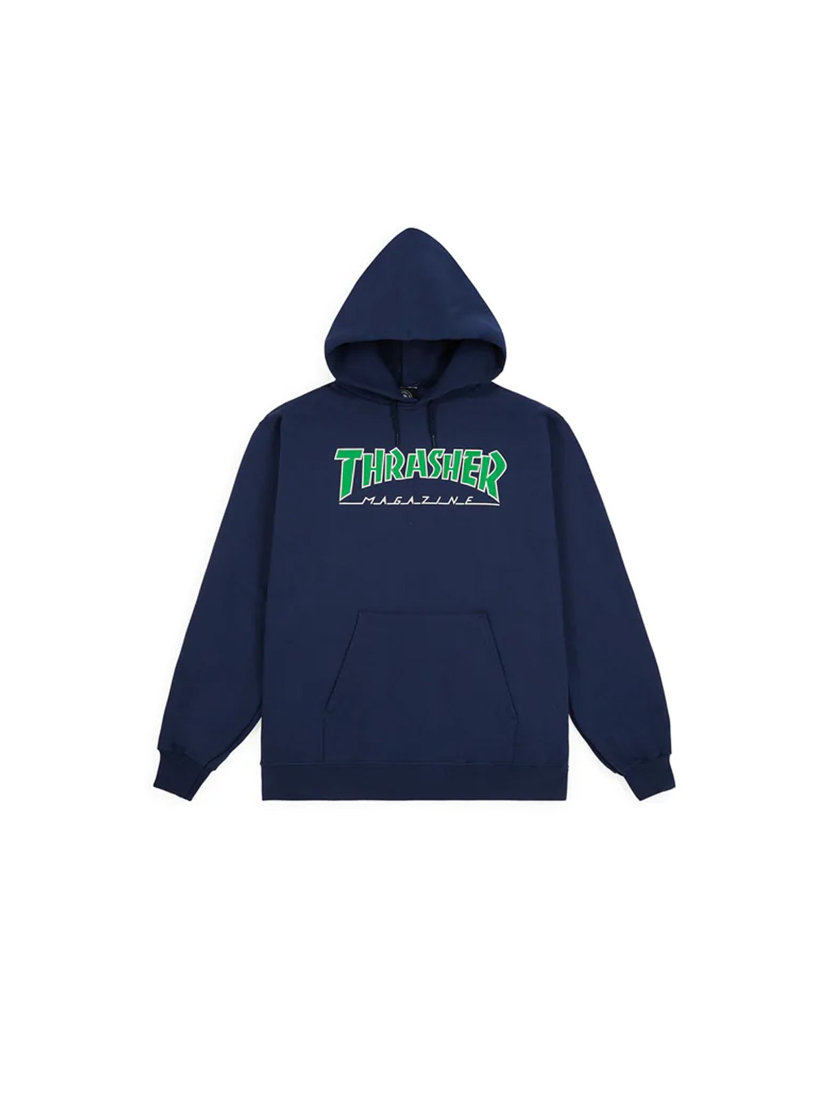 Thrasher Outline Hoodie Navy – Wormhole Store - Main Image