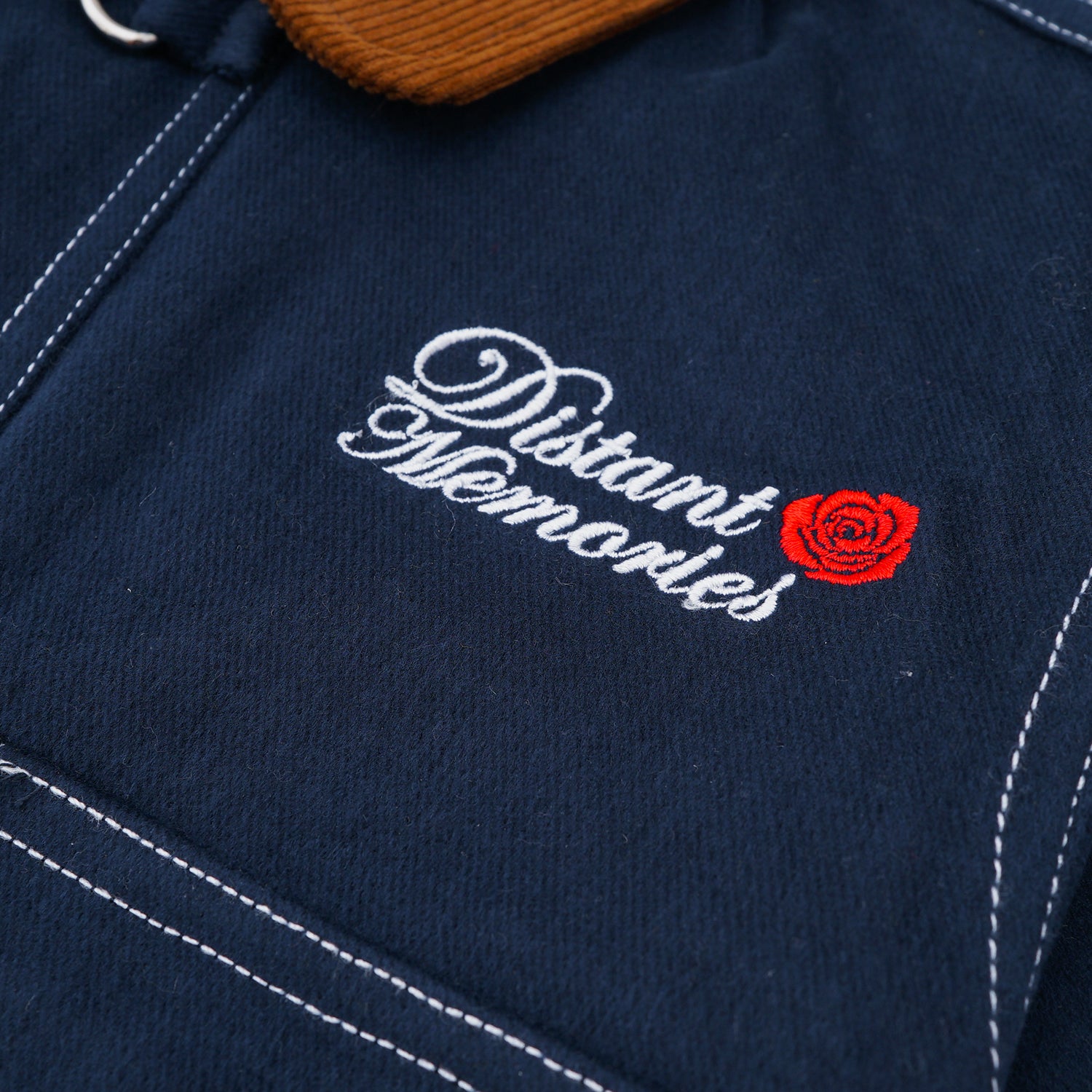 W.Essentiels Kids Label Blue Sapeurs-Pompiers Fireman Clasp Work Jacket Midnight Navy