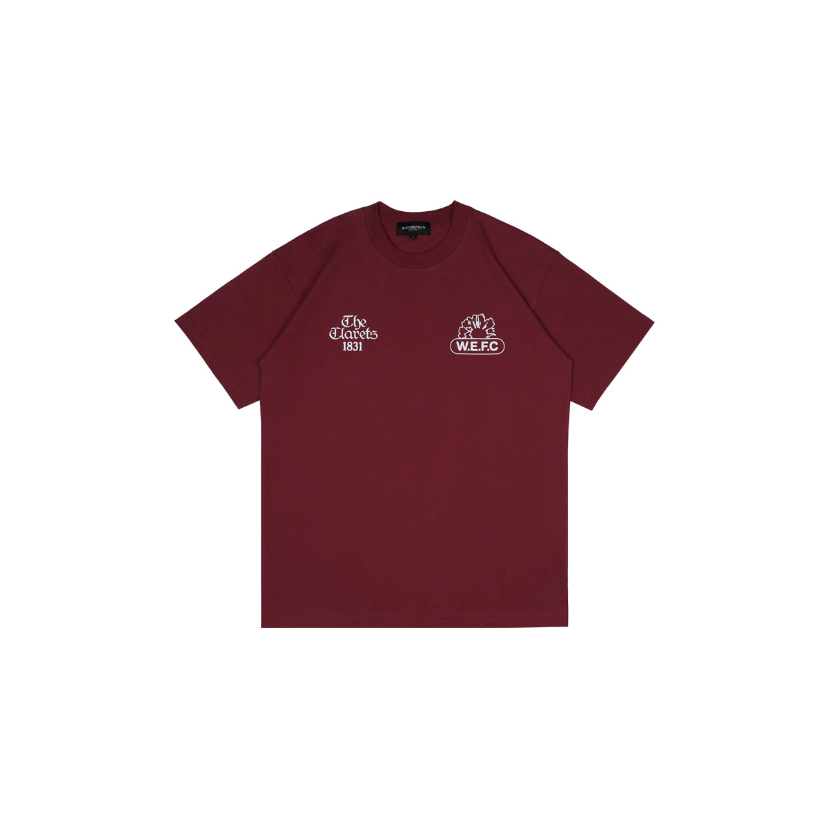 W.Essentiels Perdrix Boxy Cut T-shirt Foxblood