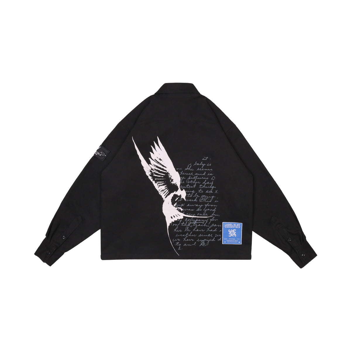W.Essentiels Perdrix Overshirt Noir Black