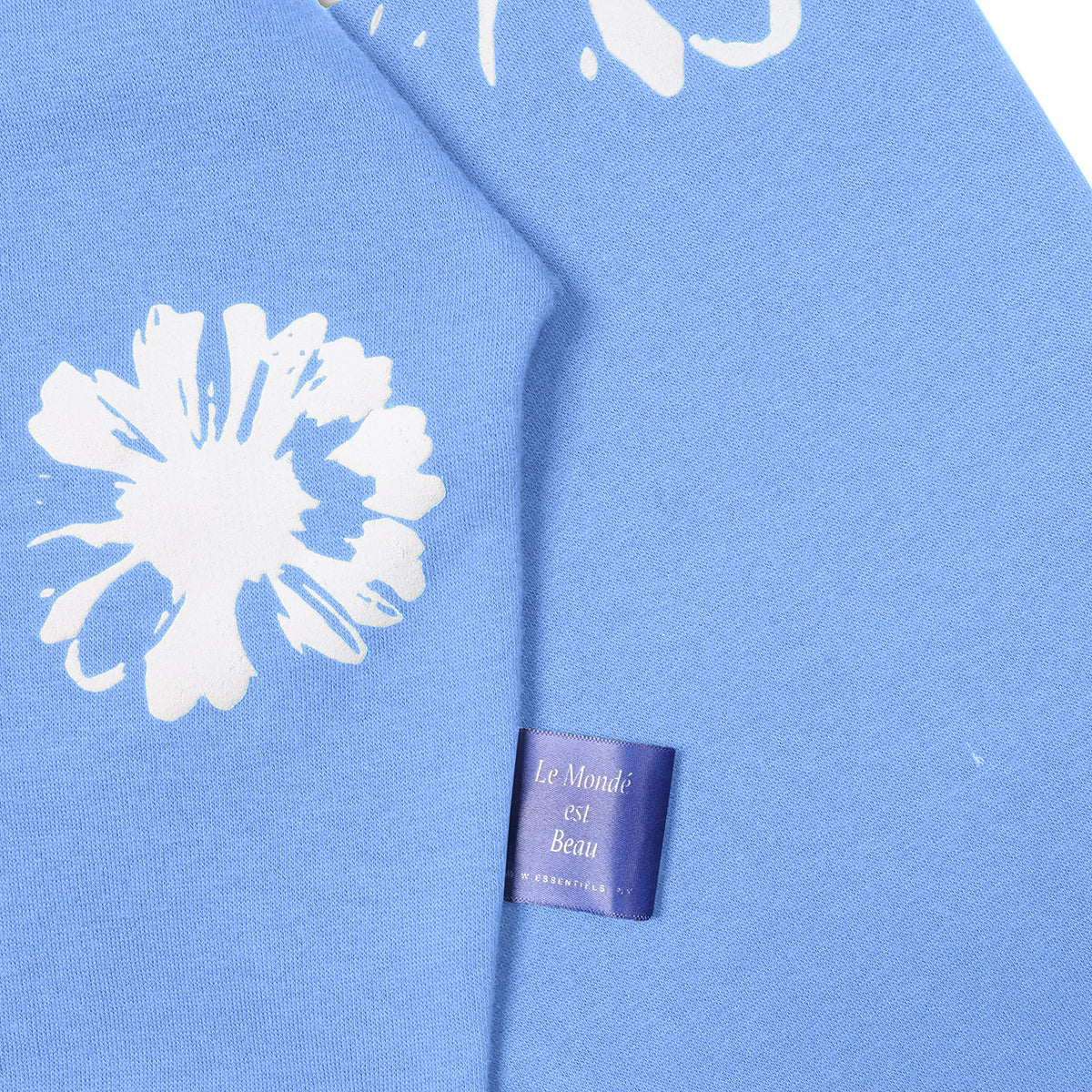 W.Essentiels Le Valensole Oversize Hoodie Full Print Hoodie North Carolina (Blue)
