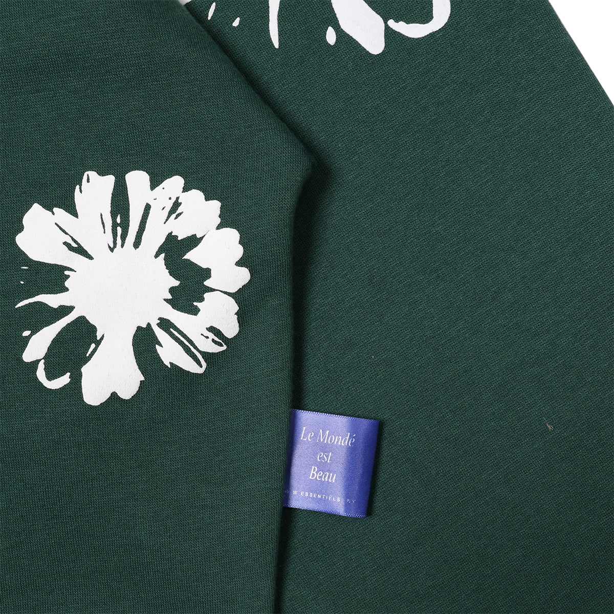 W.Essentiels Le Valensole Oversize Hoodie Full Print Hoodie Emerald (Green)
