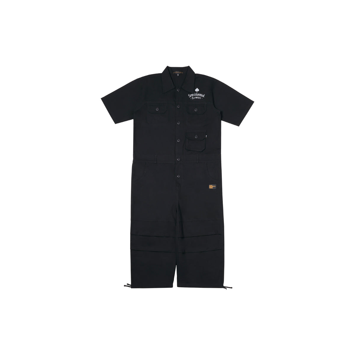 SSST x WORMHOLE Ace of Time Coverall Black