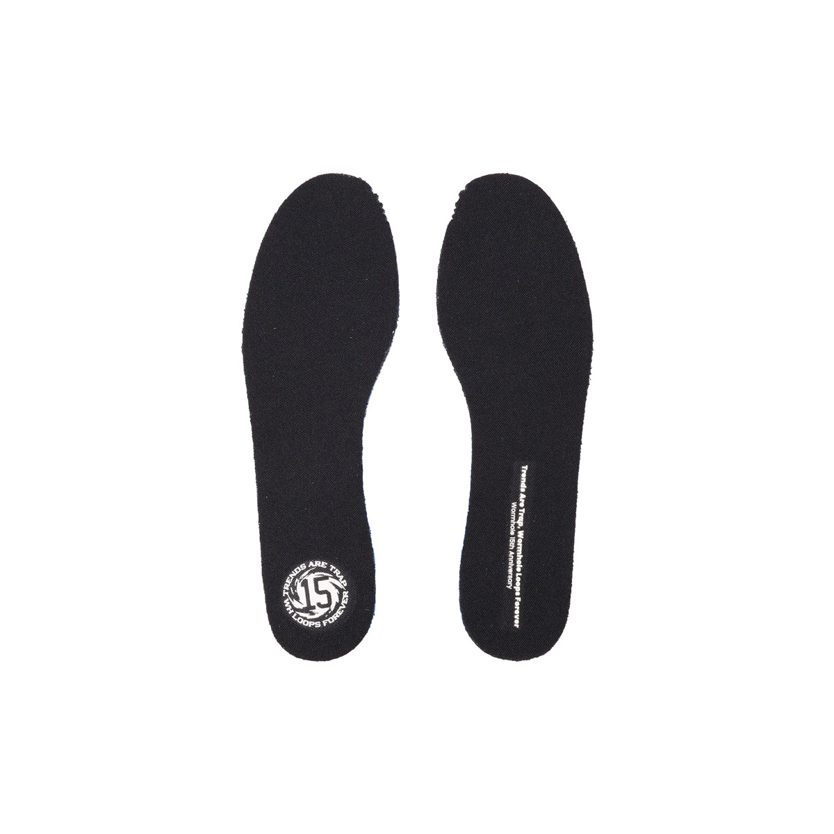 SEPATU COMPASS x WORMHOLE Tribune Loops Forever Black/Suede