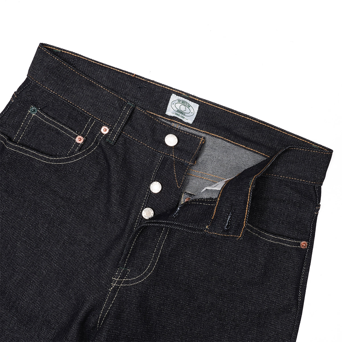 PMP x WORMHOLE Big Bambu Loops Forever Indigo Denim