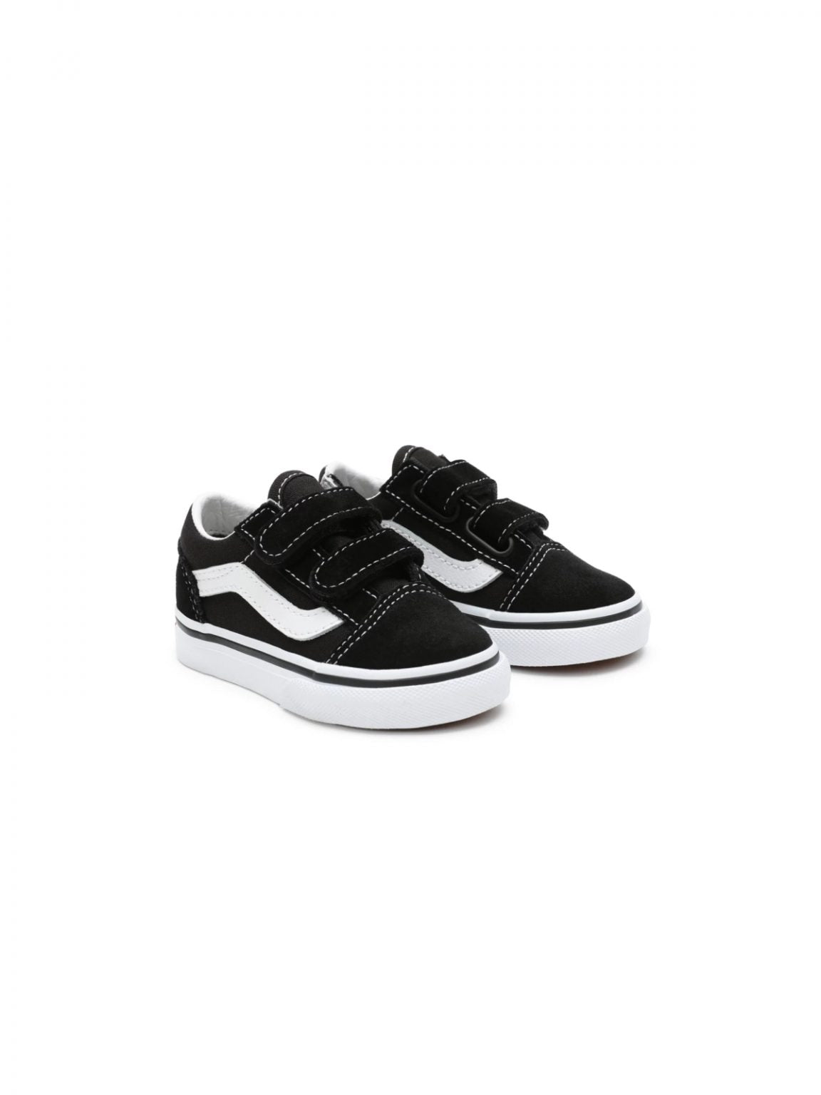 Vans Shoes Vans Old Skool Velcro Black White Vans Toddler Old