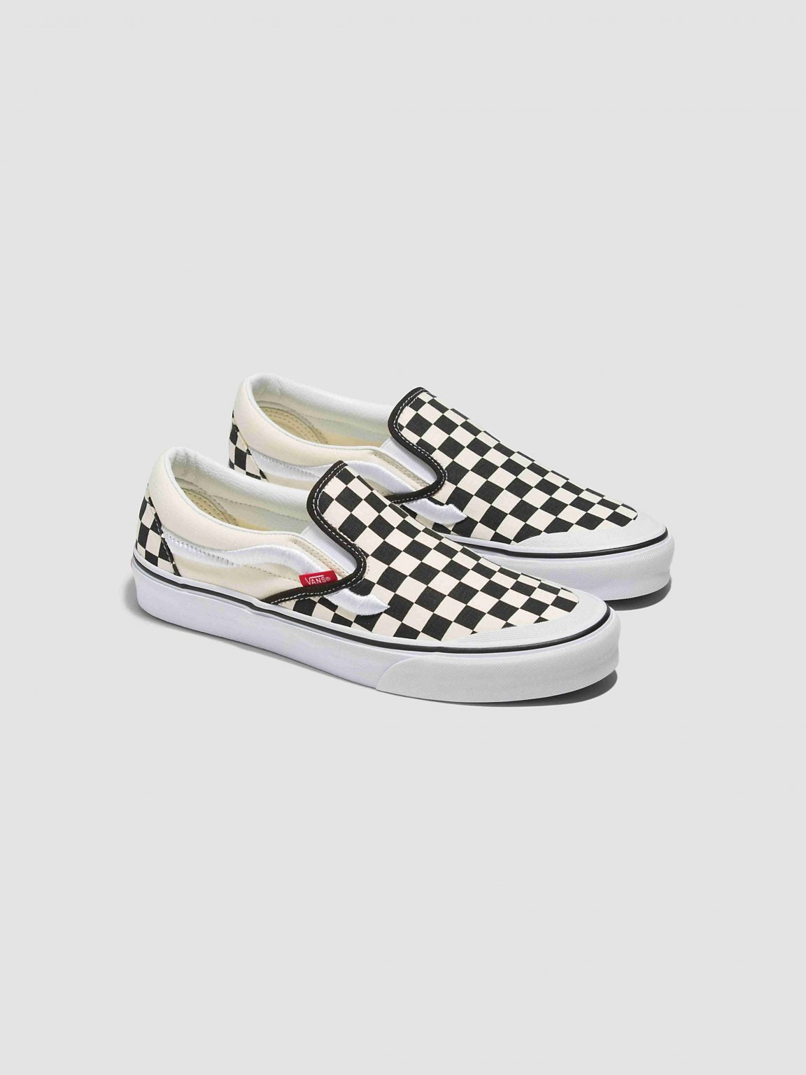 Vans Classic Slip White Checkerboard Vans Shoes VANS Kids Classic