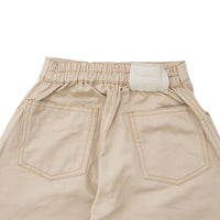 W.Essentiels Kids Cam Ref-31 Twill Cargo Balloon Pants Sand