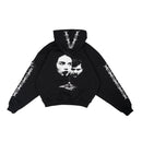 W.Essentiels Nardini Oversized Zip Hoodie Black