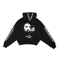 W.Essentiels Nardini Oversized Zip Hoodie Black