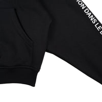 W.Essentiels Nardini Oversized Zip Hoodie Black