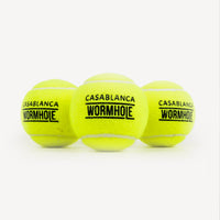 Wormhole x Casablanca Padel Club Padel Ball 47% Lime Green
