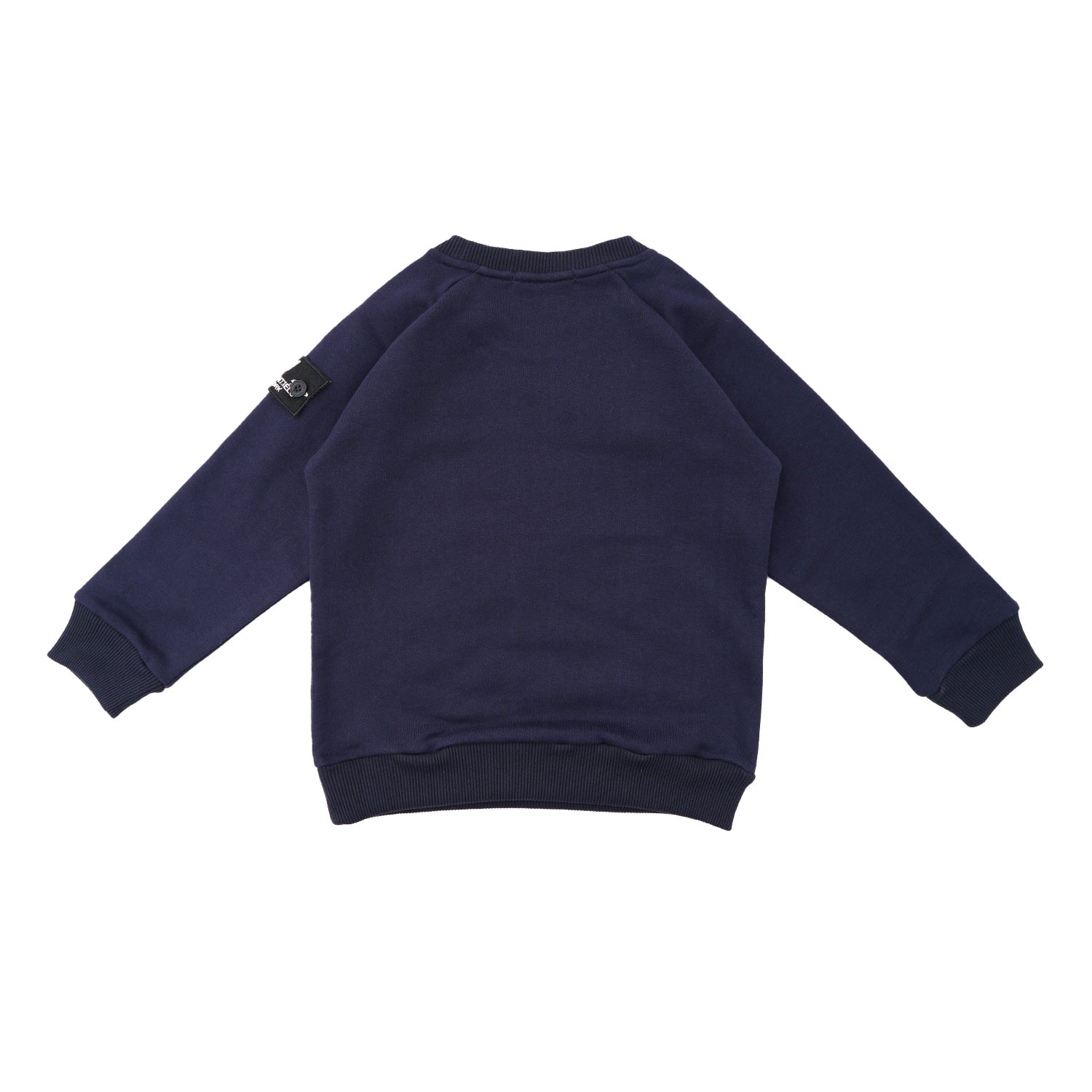 W.Essentiels Kids Hache Oversized Crewneck Sweater Midnight Navy