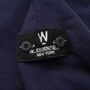 W.Essentiels Kids Hache Oversized Crewneck Sweater Midnight Navy