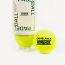 Wormhole x Casablanca Padel Club Padel Ball 47% Lime Green