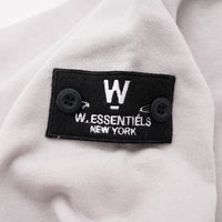W.Essentiels Kids Hache Oversized Crewneck Sweater Asphalt