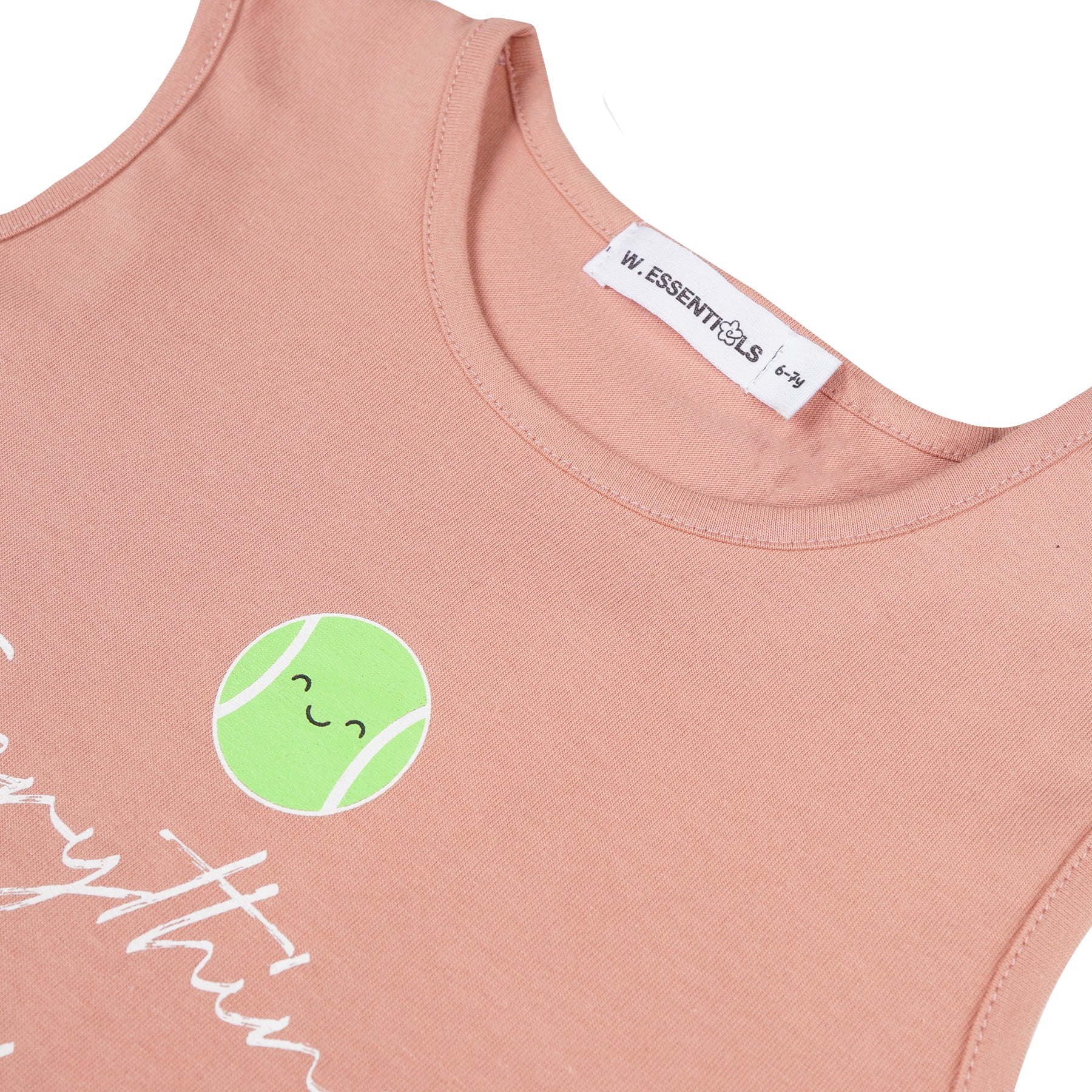 W.Essentiels Kids Capriati Tank Top Peach