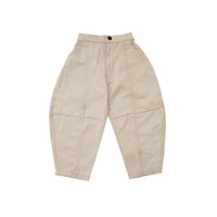 W.Essentiels Kids Cam Ref-31 Twill Cargo Balloon Pants Sand