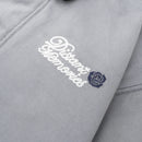 W.Essentiels Label Bleu Sapeurs-Pompiers Fireman Clasp Work Jacket Pewter Grey