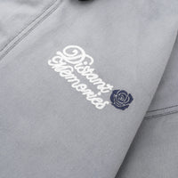 W.Essentiels Label Bleu Sapeurs-Pompiers Fireman Clasp Work Jacket Pewter Grey