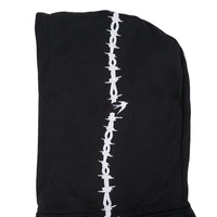 W.Essentiels Gregoire Zip Hoodie W/Applique Black