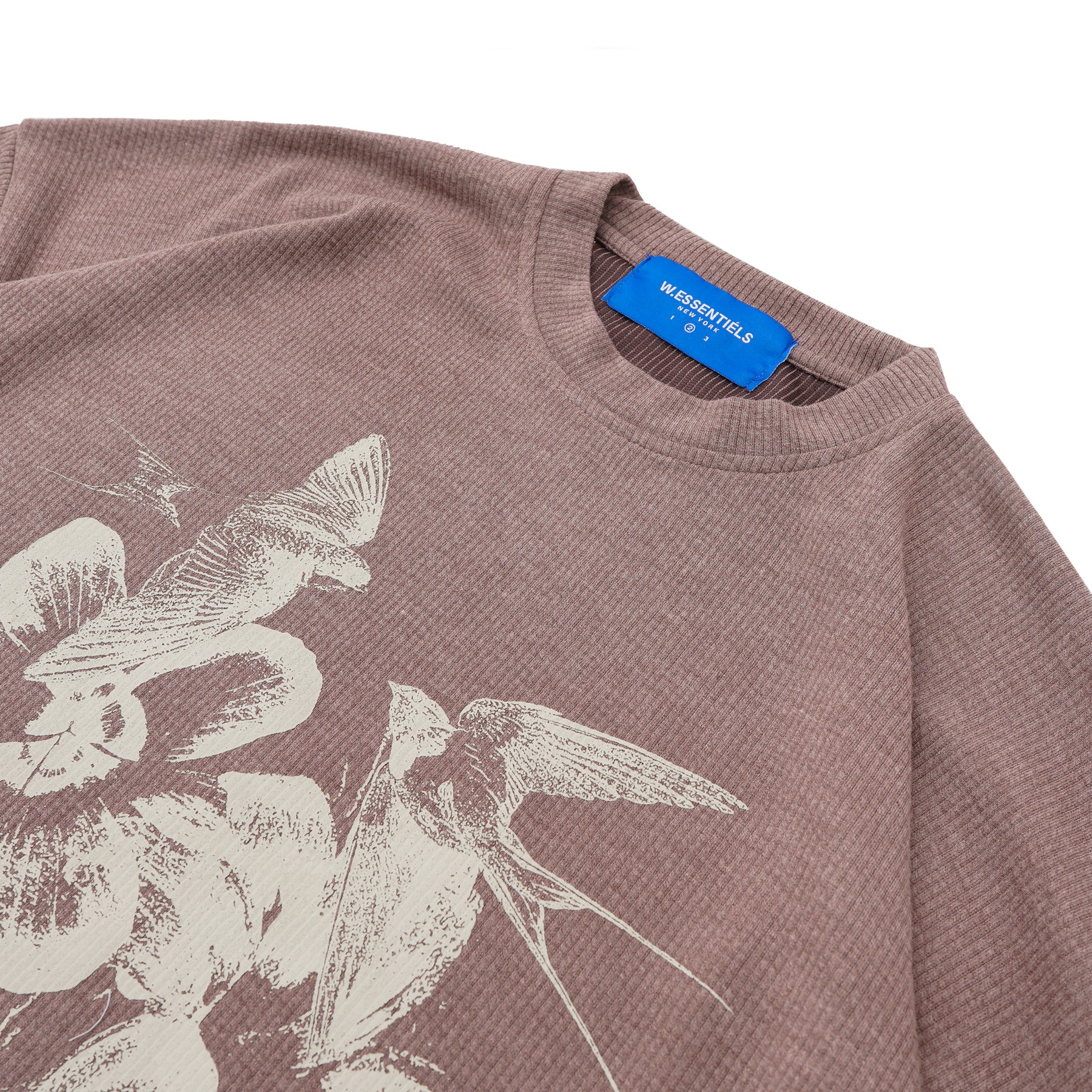 W.Essentiels Label Bleu Madness Hirondelle Oversize Sweater Khaki