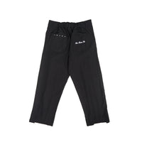 Pleated Everyday Trousers Jet Black