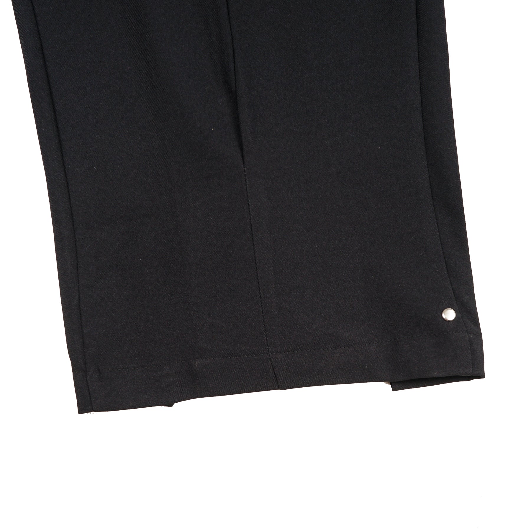 Pleated Everyday Trousers Jet Black