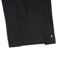Pleated Everyday Trousers Jet Black