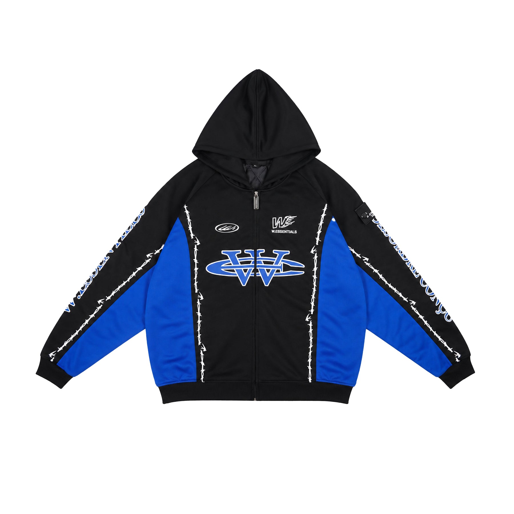 W.Essentiels Gregoire Stadium Jacket Oversize Blue/Black