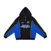 W.Essentiels Gregoire Stadium Jacket Oversize Blue/Black