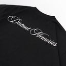 W.Essentiels Label Bleu Treshold Hirondalle Boxy Cut T-shirt Noir Black
