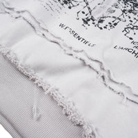W.Essentiels Marcadier Distressed Hoodie Asphalt