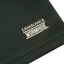 Wormhole x Casablanca Athlete in Theory Baggy Waffle Short Forest/Tan