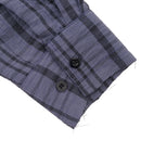 W.Essentiels Label Bleu Cascade Ref-2771 Plaid Overshirt Noir Black/Ash