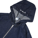 Denim Active Jacket Raw Blue